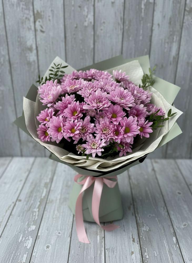 Букет цветов из: Хризантемы в Поселок санатория имени Герцена