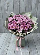 Букет цветов из:  Хризантемы в Поселок санатория имени Герцена