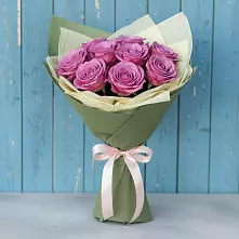 Букет Розы Фёрст Леди в Поселок санатория имени Герцена