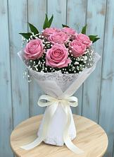 Букет цветов из:  Розы в Поселок санатория имени Герцена