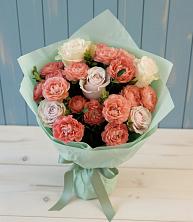 Букет цветов из:  Розы в Поселок санатория имени Герцена
