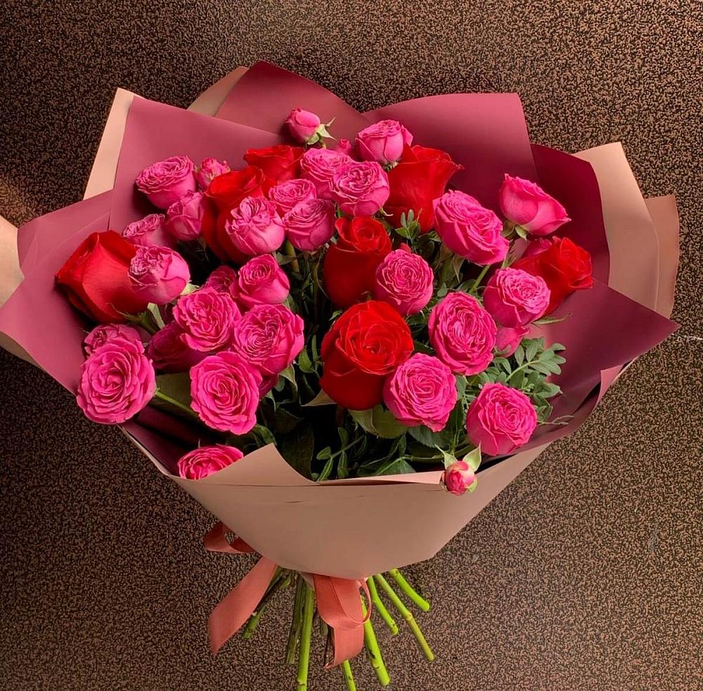 Букет В объятьях нежности в Поселок санатория имени Герцена