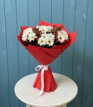 Букет цветов из:  Хризантемы в Поселок санатория имени Герцена