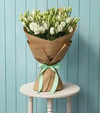 Букет цветов из:  Лизиантусы в Поселок санатория имени Герцена