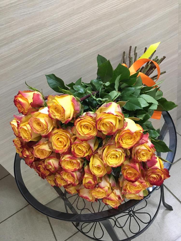 Букет Желтые розы в Поселок санатория имени Герцена