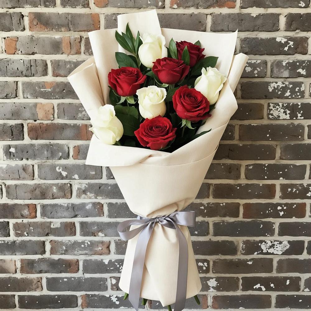 Букет цветов из: Розы в Поселок санатория имени Герцена