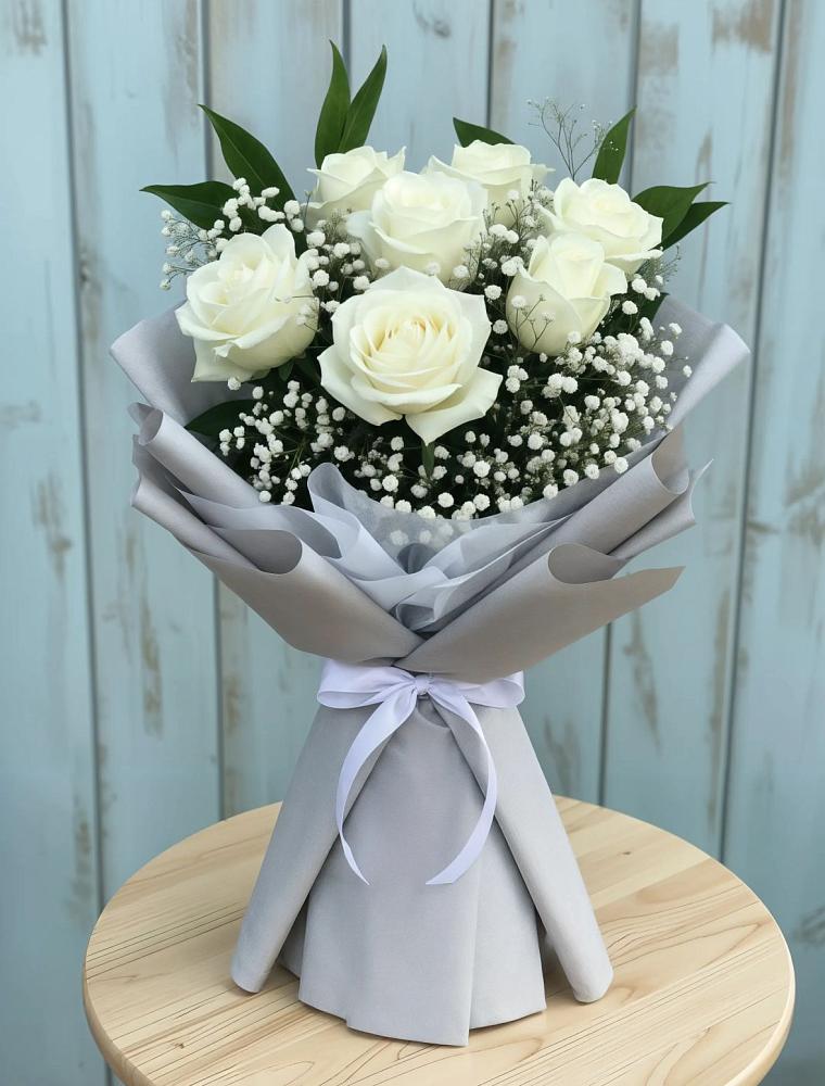 Букет цветов из: Розы в Поселок санатория имени Герцена