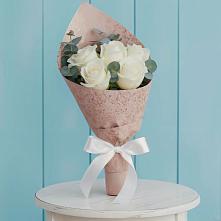 Букет цветов из:  Розы #REPLACE_PRED# Поселок санатория имени Герцена