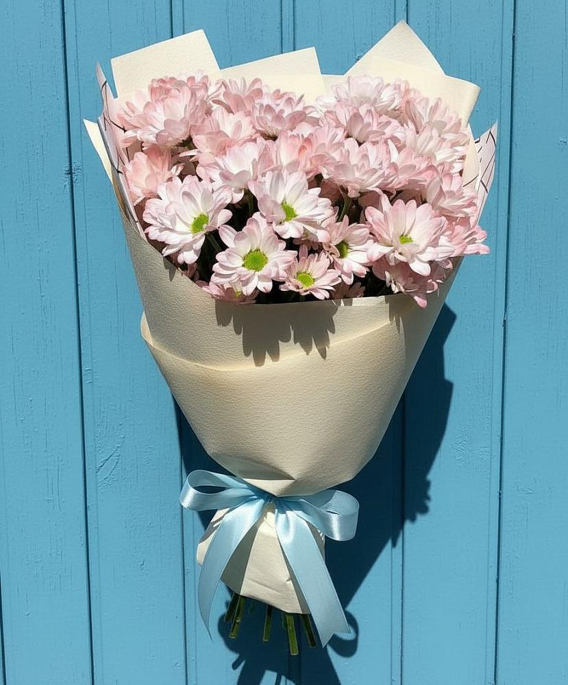 Букет цветов из: Хризантемы в Поселок санатория имени Герцена