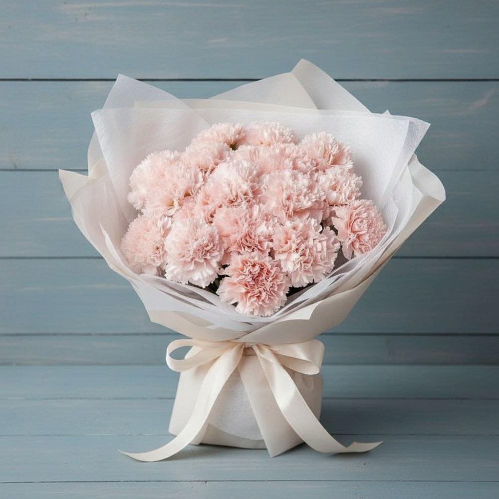 Букет цветов из: Гвоздики в Поселок санатория имени Герцена