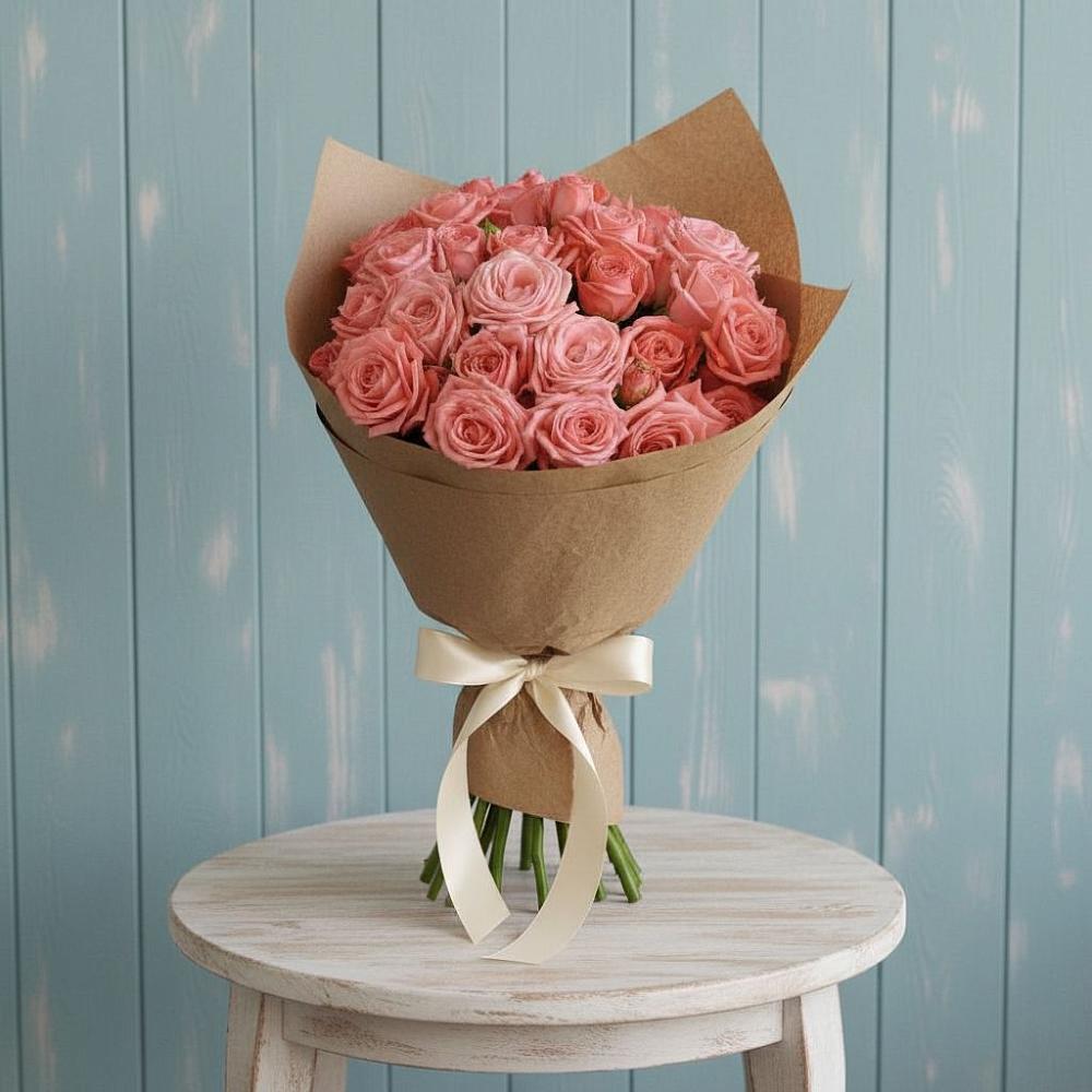 Букет цветов из: Розы в Поселок санатория имени Герцена