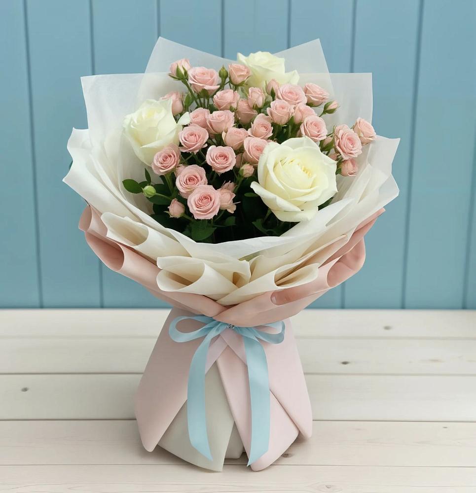 Букет цветов из: Розы в Поселок санатория имени Герцена