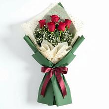 Букет цветов из:  Розы в Поселок санатория имени Герцена