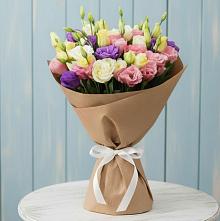 Букет цветов из:  Лизиантусы в Поселок санатория имени Герцена