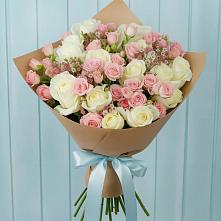 Букет цветов из:  Розы в Поселок санатория имени Герцена