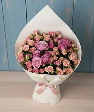 Букет цветов из:  Розы в Поселок санатория имени Герцена